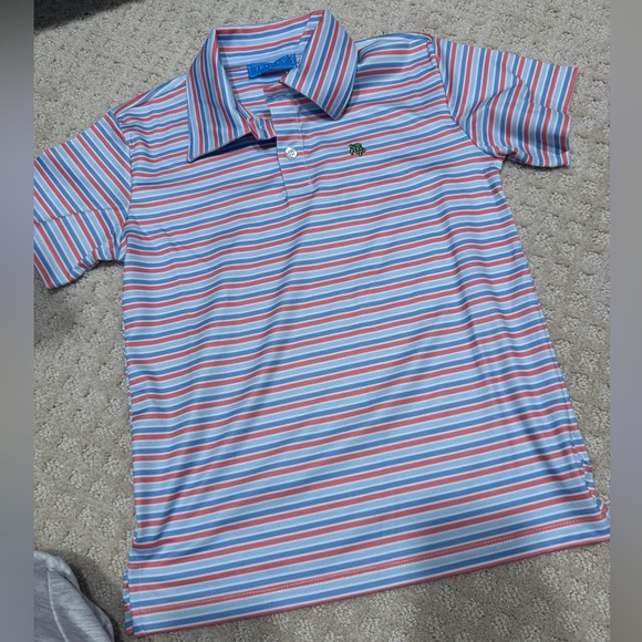 J. Bailey Performance Henry Polo Parrot youth boys 8 new with tags - Picture 3 of 7
